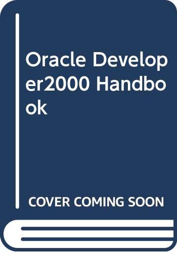 ORACLE Developer/2000ハンドブック Amazon.co.jp: OracleDeveloper/2000Handbook : ロバート・J. ミュラー